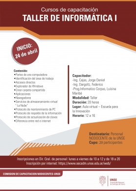 TALLER DE INFORMATICA I